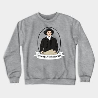 Herman Husband (Large Design) Crewneck Sweatshirt